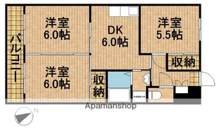 マンション・オルフィス【3階】の間取り