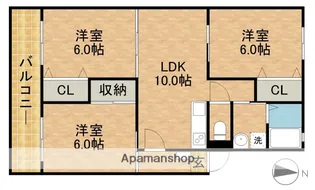 ヴェルドミール【2階】の間取り