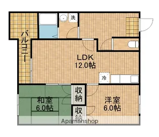 BEETOP幸【1階】の間取り