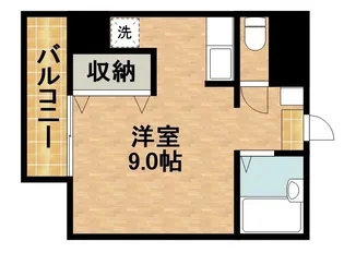 ESPOIR板屋【6階】の間取り