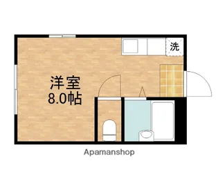 サンハイツエムⅠ【3階】の間取り