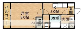 ヴァーチュ【2階】の間取り