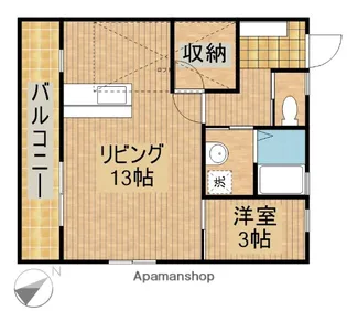 SHERLOCK【2階】の間取り