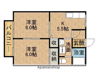 サンエール天白A【202号室】の間取り