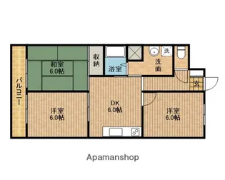 アーバンシティ【1階】の間取り