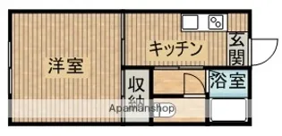 グリーナA【2階】の間取り