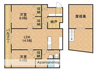 DAIKICHI BLD【300号室】の間取り