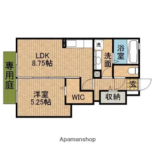 ARC VILLA【1階】の間取り