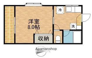 タウニーホワイトベル【2階】の間取り
