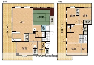 アビタシオンイースト【Premi号室】の間取り