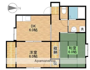 プレパルク【1階】の間取り