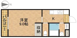 CHERISH【3階】の間取り