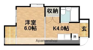 グロリア【3階】の間取り