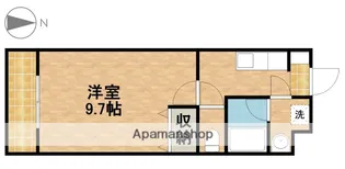 パルティール【3階】の間取り
