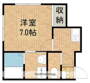 MAISON’D AMIS【2階】の間取り