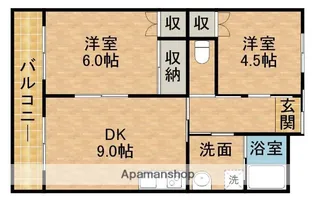 RE・POSE半田山【2階】の間取り