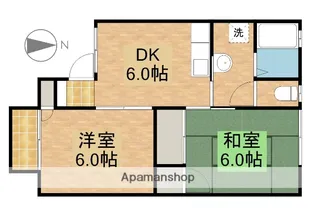 セジュール南平台【1階】の間取り
