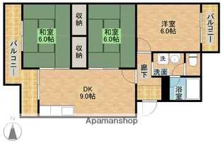 ファミールマンション1【105号室】の間取り