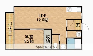 サンライト大一【202号室】の間取り