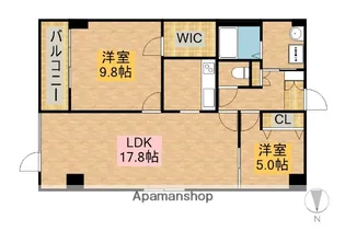 アルコ8【2階】の間取り