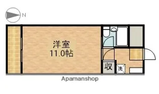 コンフォール佐鳴台【2階】の間取り