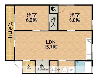 LEO【2階】の間取り