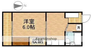 サンテラス岡本【2階】の間取り