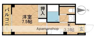 アルシェ浜松【604号室】の間取り