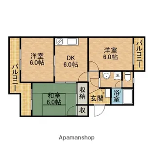 パークホームズ壱番館【1階】の間取り