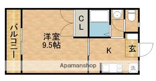 ファーストステイション【203号室】の間取り