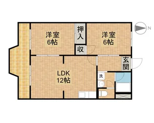 グランドコーポラス【3階】の間取り