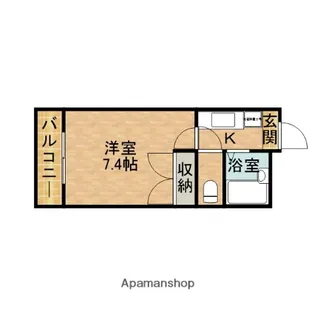 プルニエ【2階】の間取り