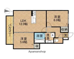 ARK U【1階】の間取り