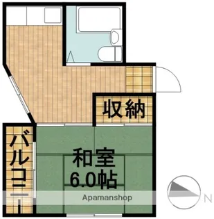 パールハイツ【1階】の間取り