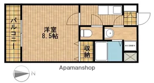 CHATEAU RAFFINE【2階】の間取り