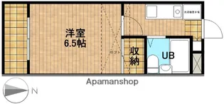 上島ロイドアパートC【2階】の間取り