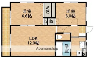 DIMPLE広沢【3階】の間取り