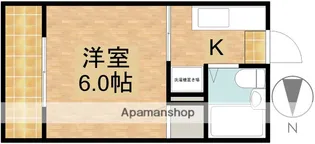 ガンバリーナ【1階】の間取り