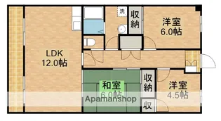 サンマンション【3階】の間取り