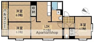 東海ホーム鴨江【2階】の間取り