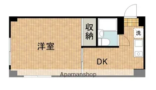 メモリアルハウス【305号室】の間取り