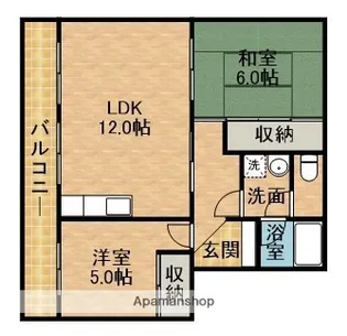 たかみマンション【3階】の間取り