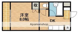 ドルチェA【2階】の間取り