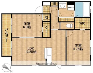 REFINO A【1階】の間取り