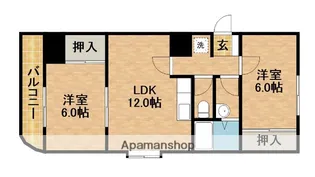 タウンベル【2階】の間取り
