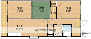 ロワイヤルマンション【2階】の間取り