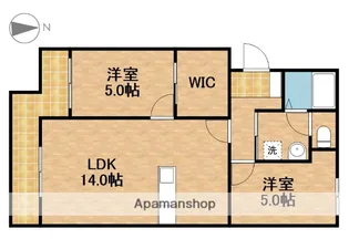 サンテラス大村Ⅰ【303号室】の間取り