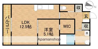 ガーデンハイツ富塚【3階】の間取り