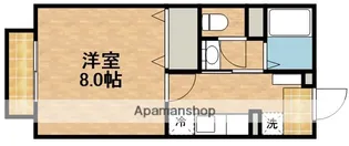 ヴィラ梅小路B【1階】の間取り