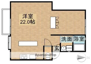 エスポワヒルズ【1階】の間取り